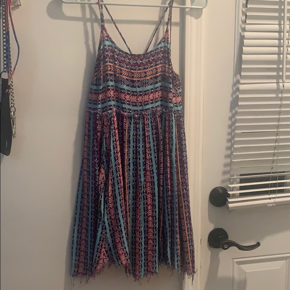 Fun colorful beach dress